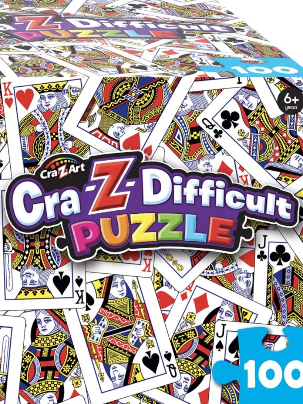 Cra-Z-Art Cra-Z-Difficult House of Cards 100 Piece Jigsaw Puzzle